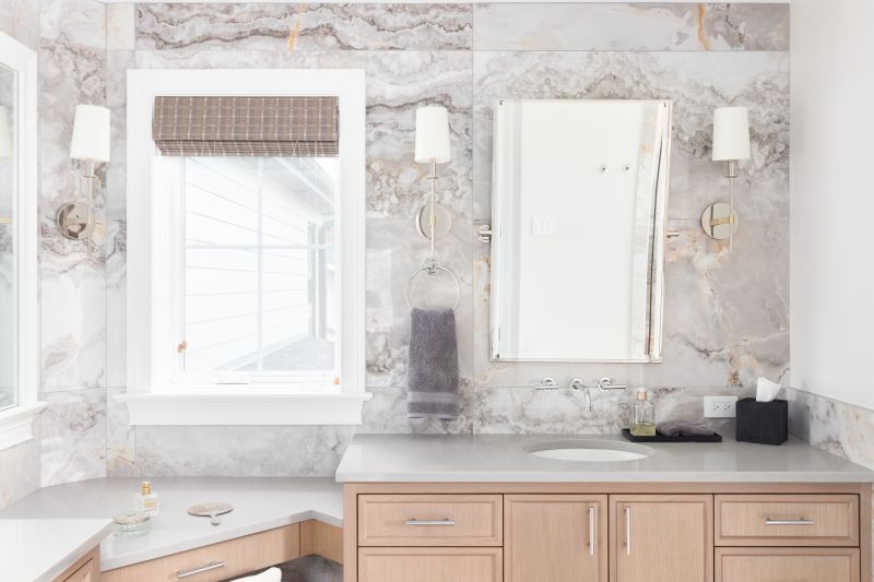 Bathroom Cabinet Installation